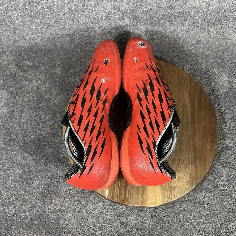 Adidas FreeFootball Speedtrick B23945 Men's Size 12 Red Indoor Soccer Shoes Used
